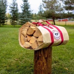 Canvas Firewood Carrying Bag | Timber Ridge Firewood