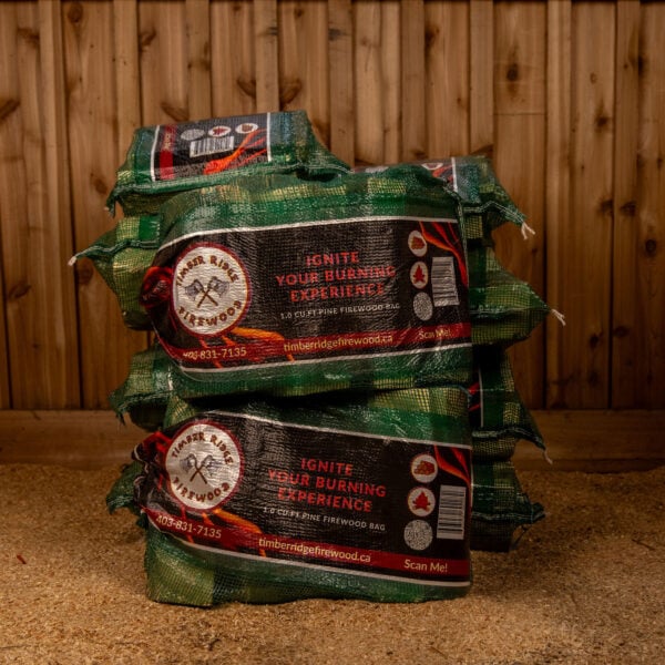 10 Pack Pine Firewood Bag Bundle Deal
