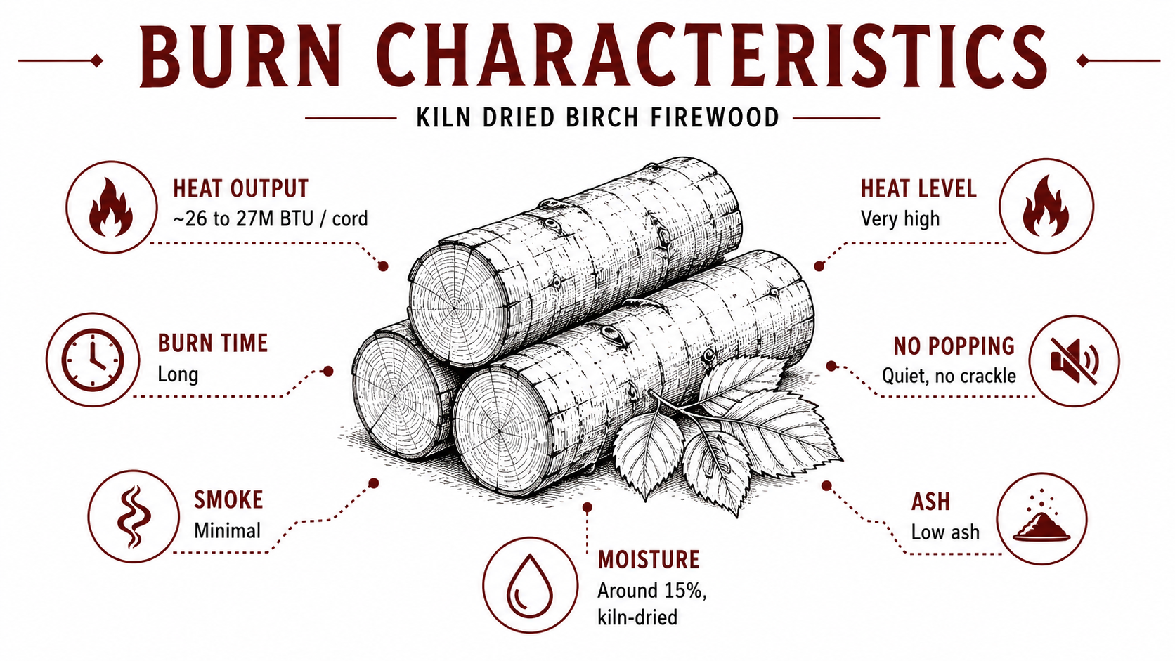 Burn Kiln Dried Firewood Timber Ridge