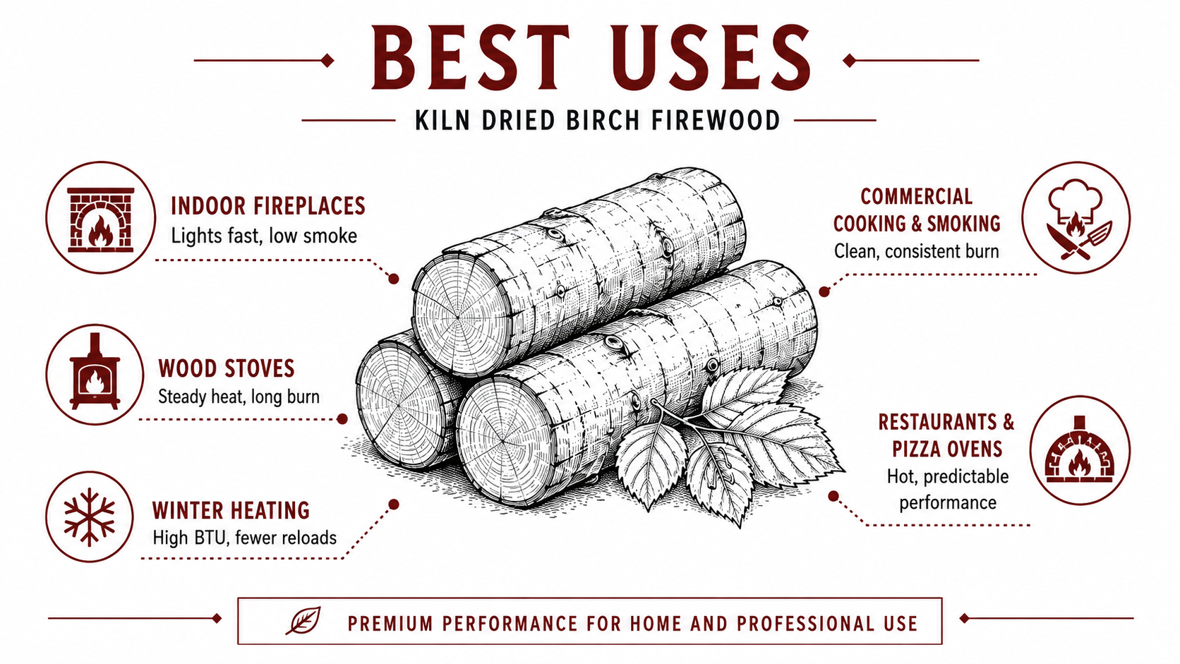 Best Uses Kiln Dried Firewood Timber Ridge